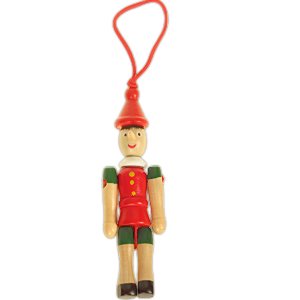 Pinocchio drevený 10cm