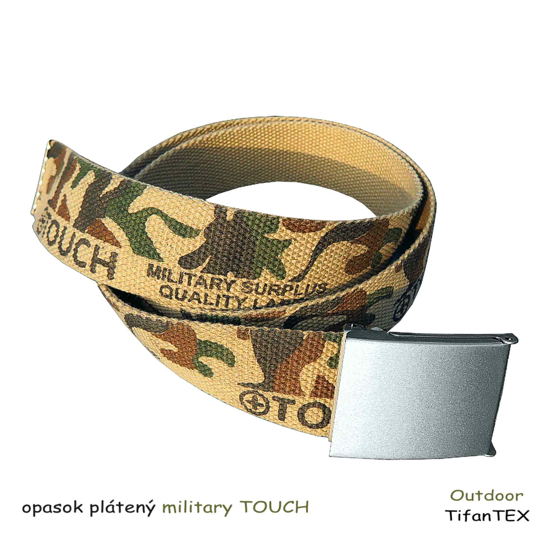 Opasok plátenný Military Opasok plátenný Military
