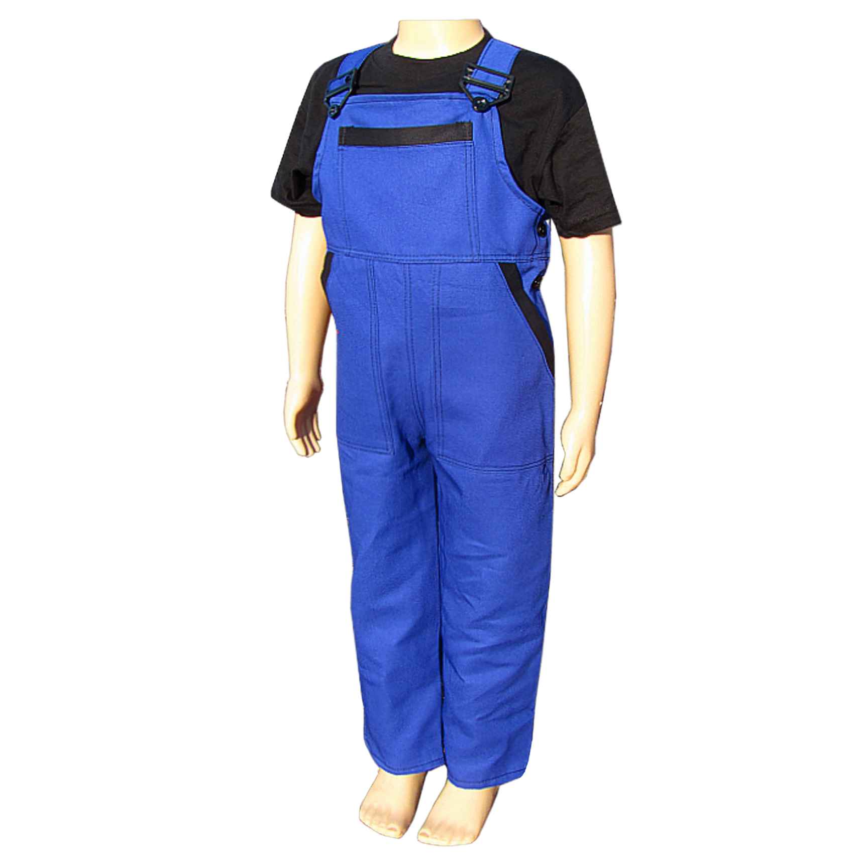 Monterky na traky detské NIKA modročierne 140 – 164, Tifantex pracovné odevy