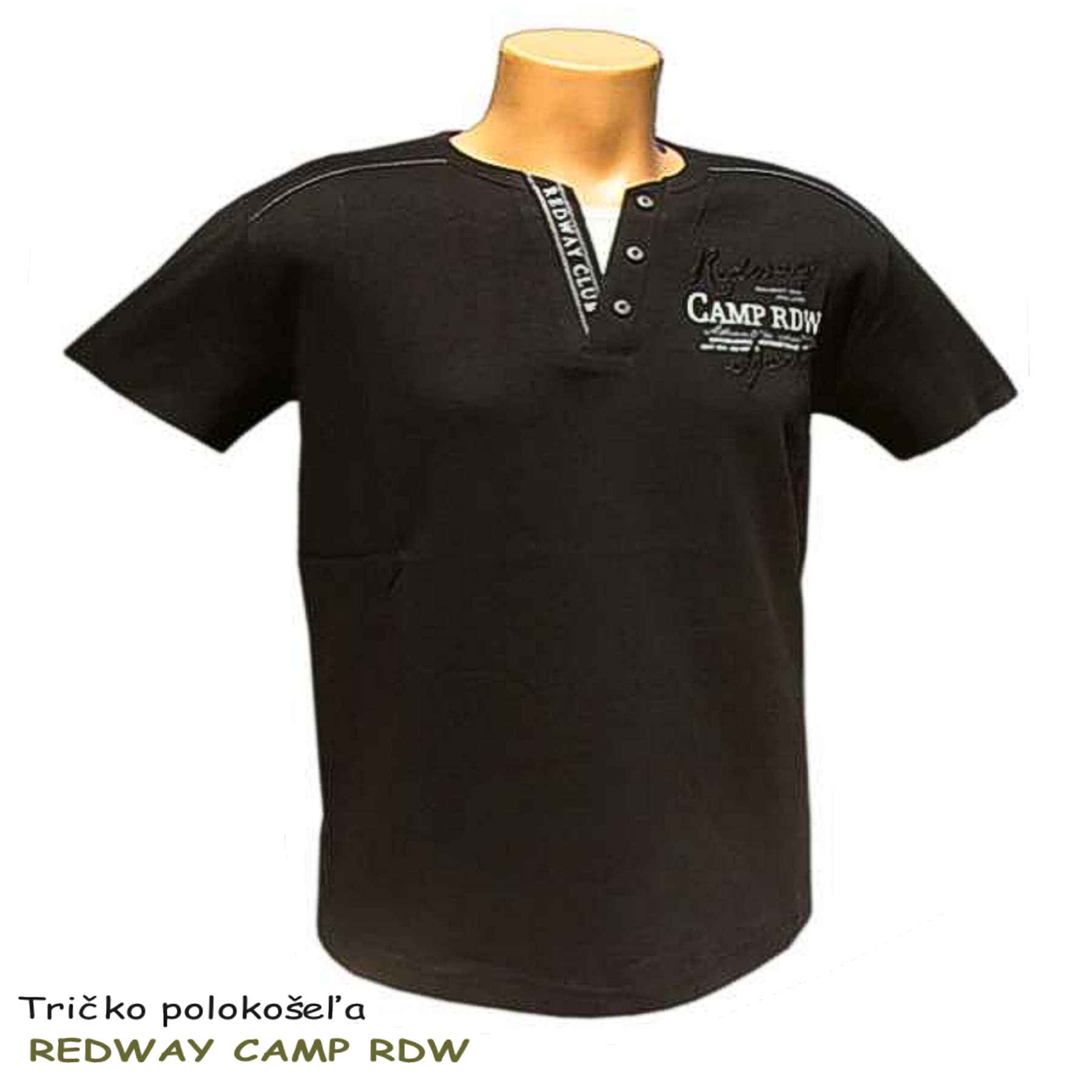 Pánske tričko polokošeľa REDWAY CAMP RDW - veľkoobchod Tifantex