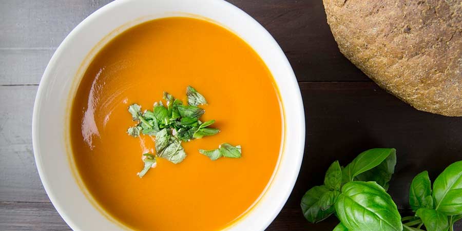 Rajčinová, gazpacho polievka