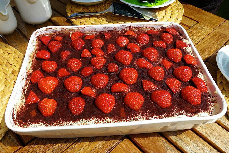 Zdravé tiramisu recept