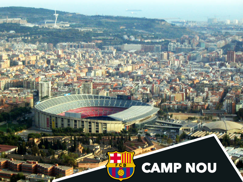FCB Barcelona Camp Nou Stadion