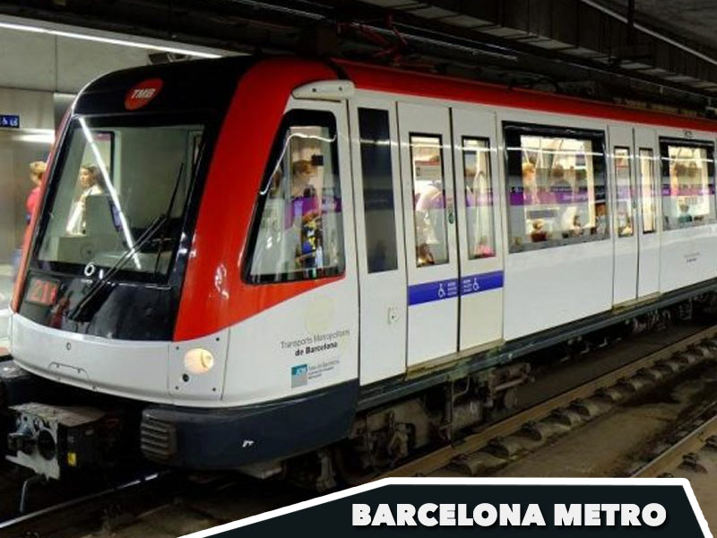 Barcelona Metro stanica Vlak