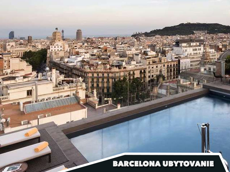 Barcelona a ubytovanie v barcelone s výhľadom na mesto