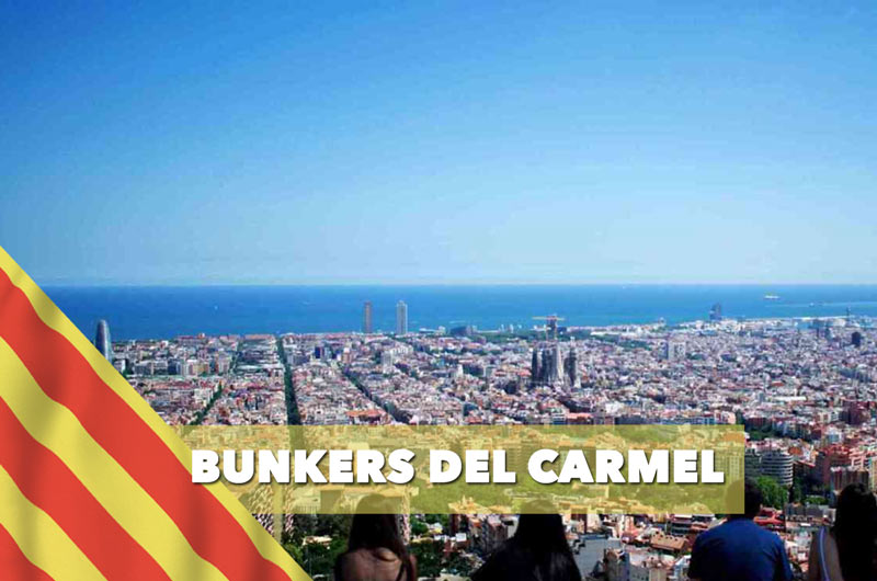 Bunkers Del Carmel Barcelona Výhald na mesto