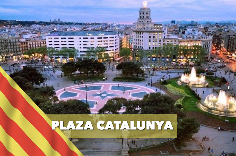 Plaza Catalunya, Barcelona