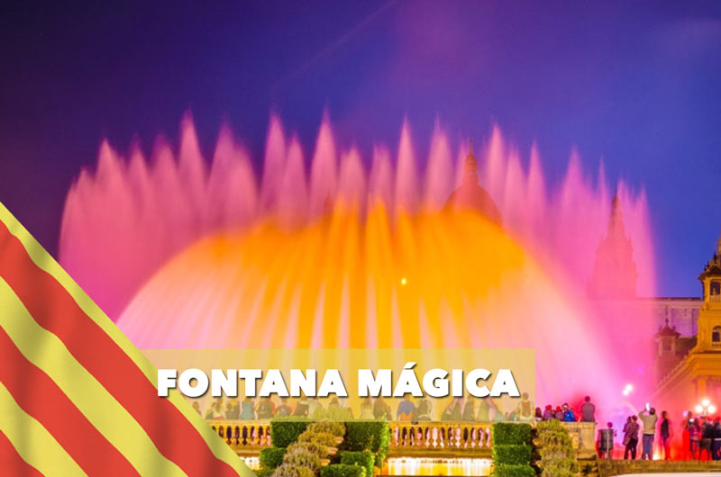 fontana magica magic fountain Barcelona