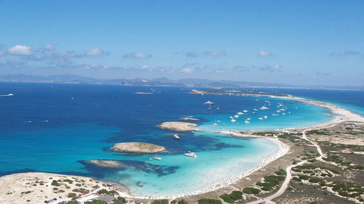 Formentera ostrov pri ibize najmensi