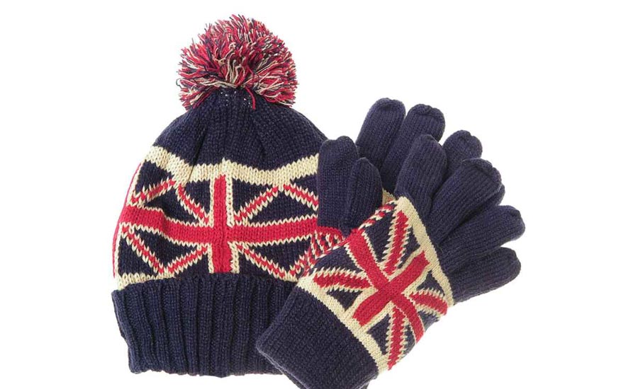 zimna ciapka ciapka a rukavice darceky na Vianoce ciapka a rukavice s motivom Velkej Britanie