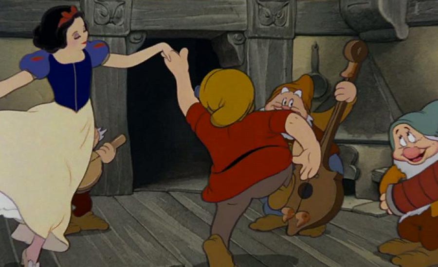Snehulienka a Sedem Trpaslikov Snow White and The Seven Dwarves prva animovana rozpravka