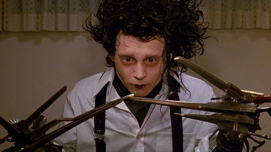 noznicovoruky edward johnny depp mlady film