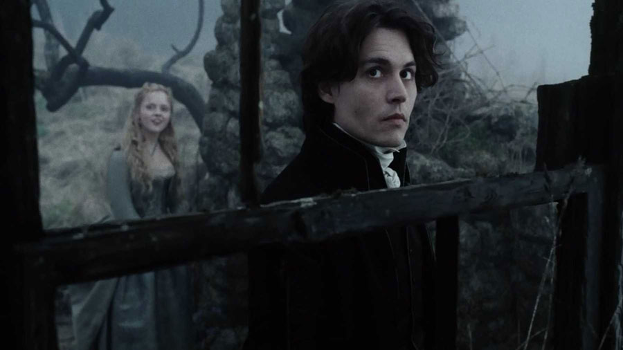 Sleepy hollow ospalá diera johnny depp filmy