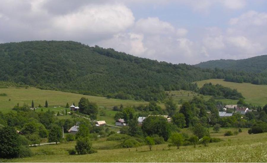 tretia najmensia dedina na slovensku okres svidnik nizke beskydy havranec obec