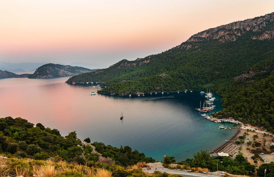 Dalaman mesto v Turecku turecke mesto juhozapad Turecka