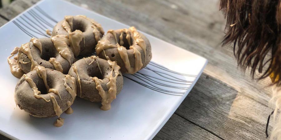 arasidove maslo donuty zdravy recept pamlsky pre psov