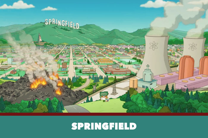 springfield mesto simpsonovcov
