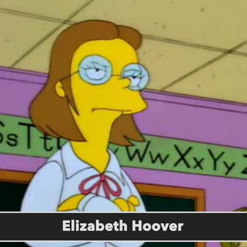 Elizabeth Hoover postavy simpsonovci