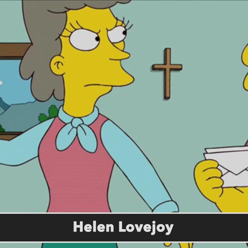 Helen Lovejoy simpsonos 