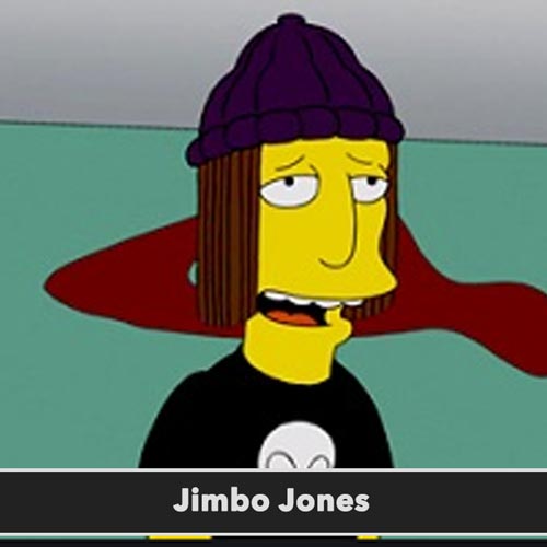 Jimbo Jones postavy simpsonovci