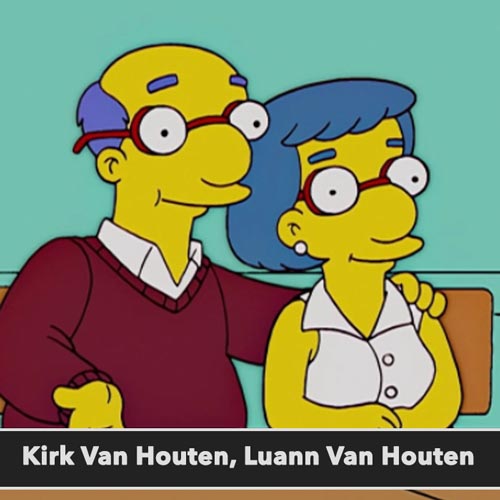 Kirk Van Houten Luann Van Houten postavy simpsonovci