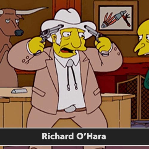 Richard O’Hara simpsonovci