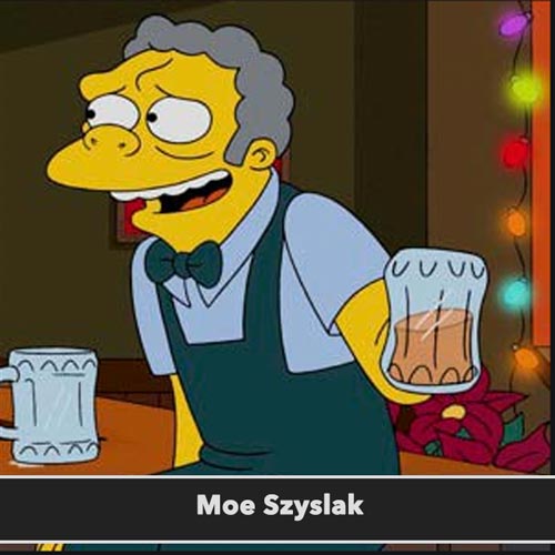 Moe Szyslak postavy simpsonovci