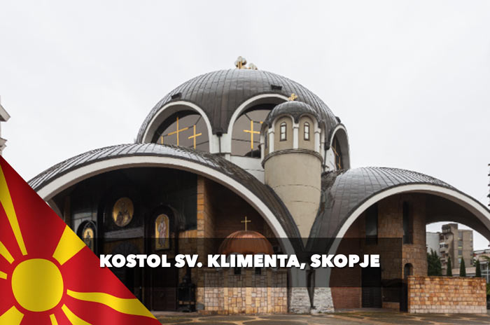 Kostol svätého Klimenta, Skopje, Macedónsko