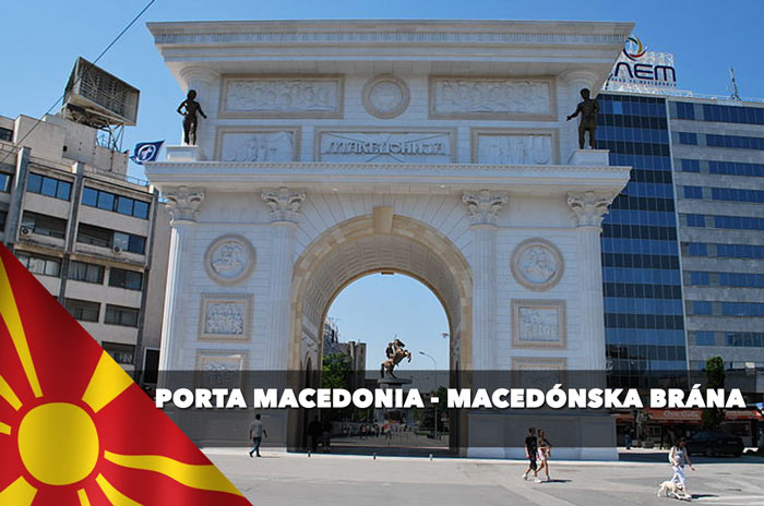 Porta Macedonia - Macedónska Brána, Skopje