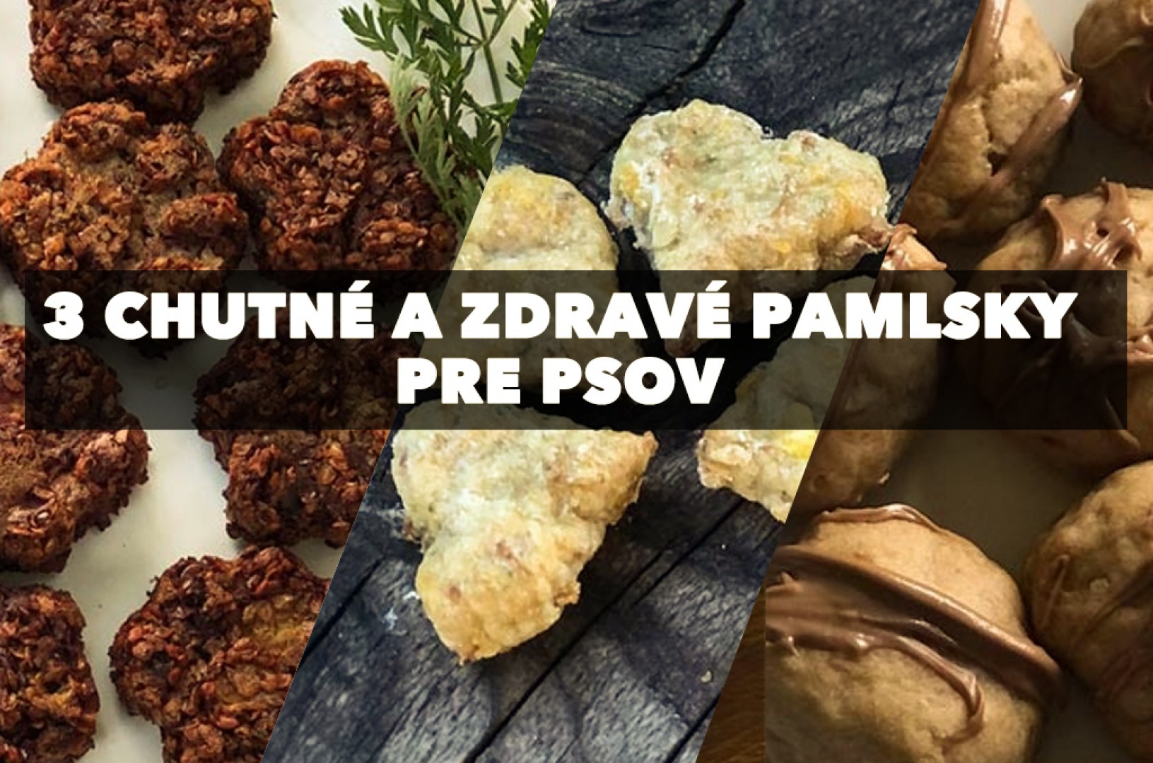 Top 3 chutné a zdravé pamlsky pre psov
