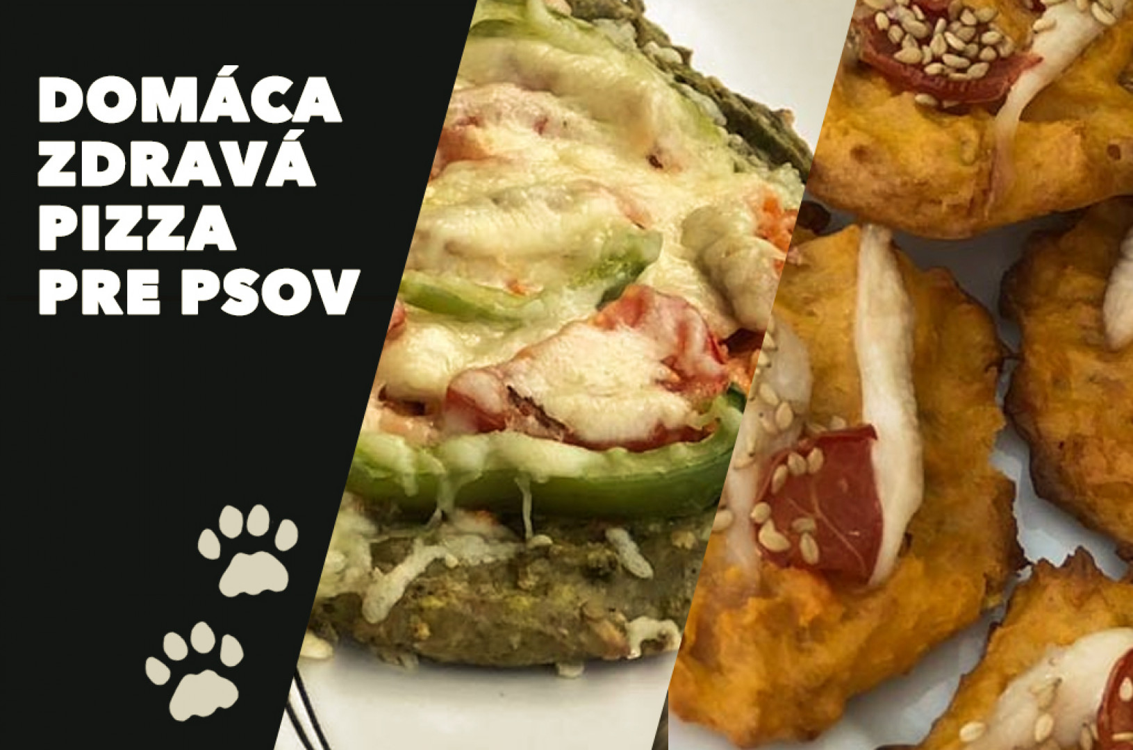Domáca zdravá pizza pre psov