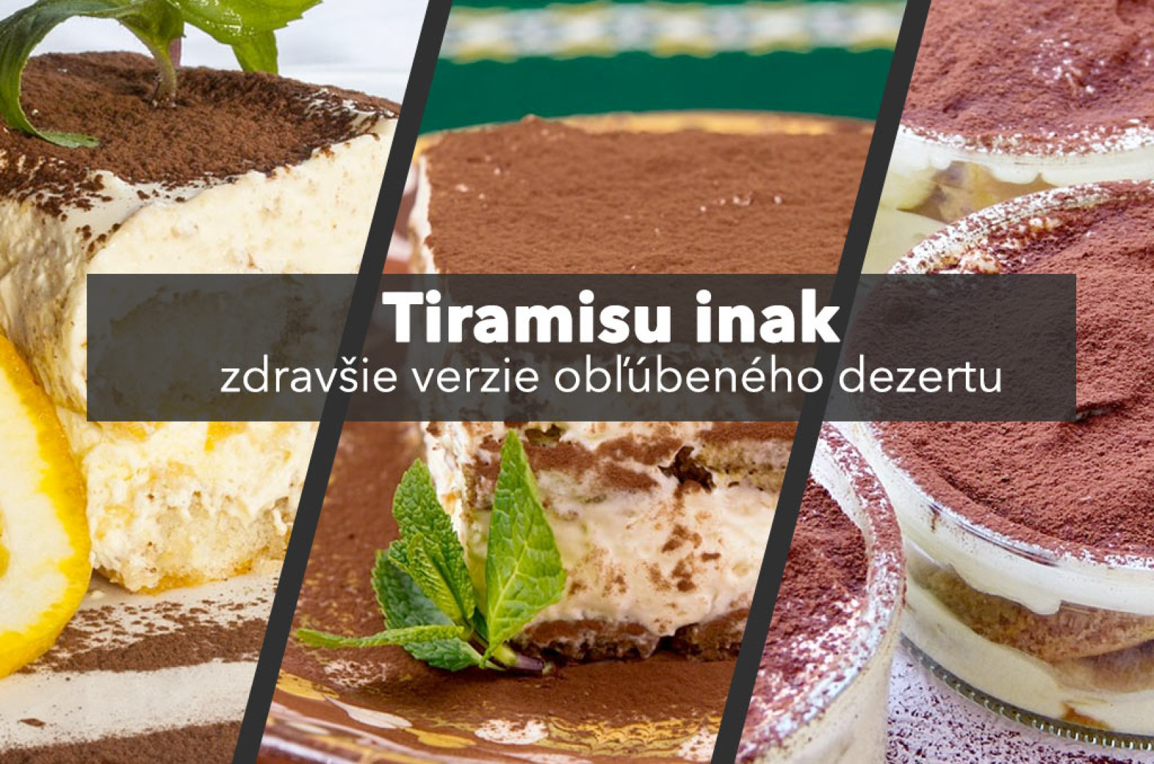 Tiramisu inak: zdravšie verzie obľúbeného dezertu