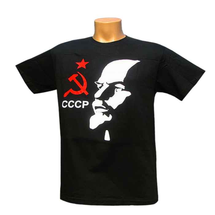 Tričko CCCP Lenin čierne