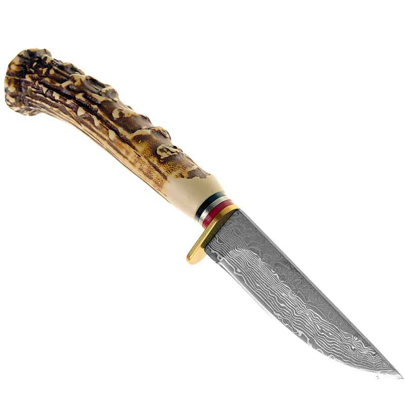 Lovecký nožík Paroh Damask Kandar