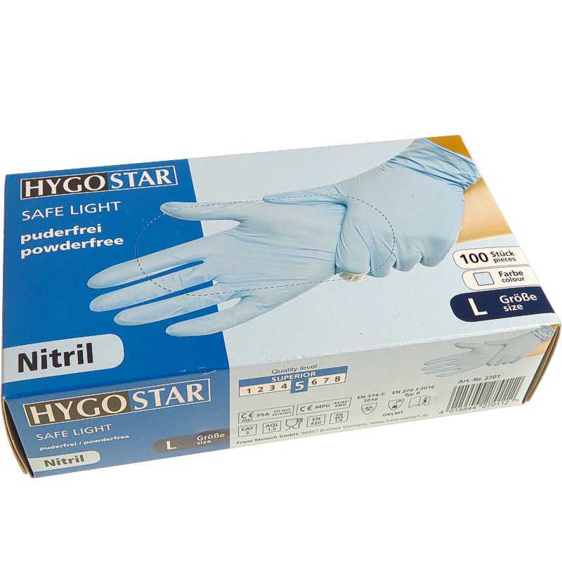 Nitrilové rukavice HygoStar 1pár