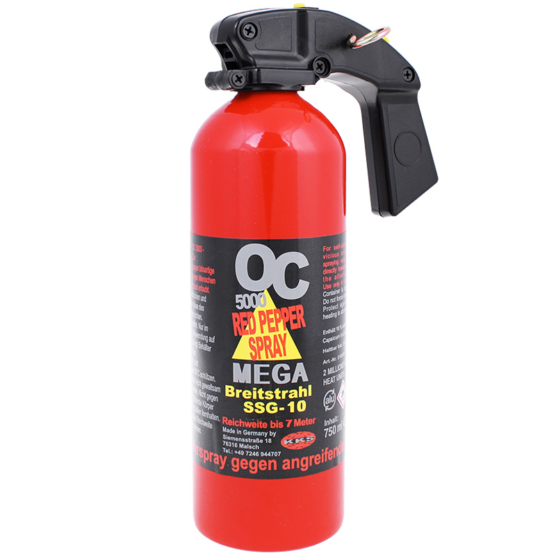 Obranný sprej 750ml 7m OC5000 Gél (VEľKý SLZNý SPREJ NA MEDVEďA AJ čLOVEKA)