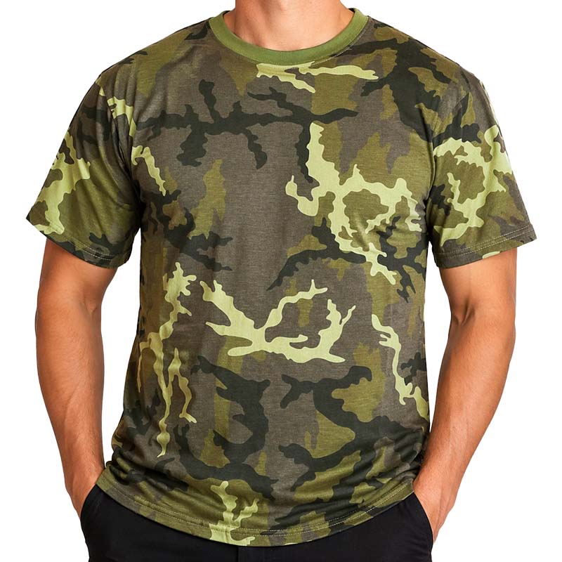 Maskáčové tričko vzor 95 cz