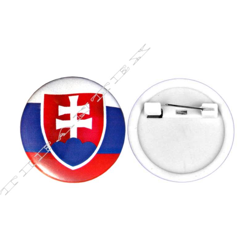Odznak SLOVENSKO okrúhly 4,5cm
