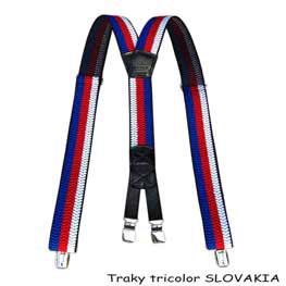 Traky na nohavice TRICOLOR Slovakia