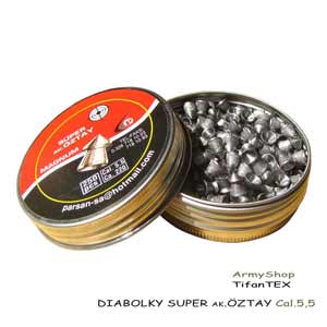 Diabolky Super Oztay Cal. 5,5mm 250ks