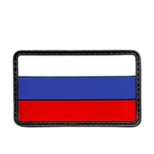 Nášivka na suchý zips ruská vlajka Velcro odznak