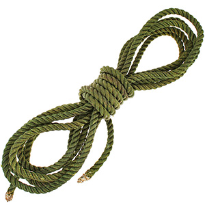 Vojenské lano ČSĽA originál zelené 8mm