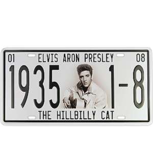 Retro tabuľa Elvis Presley 30x15cm