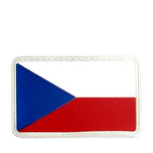nášivky na suchý zips česká vlajka | velcro odznak