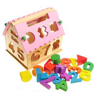 skladačky pre deti 3D puzzle domček