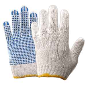 Textilné rukavice s terčíkmi
