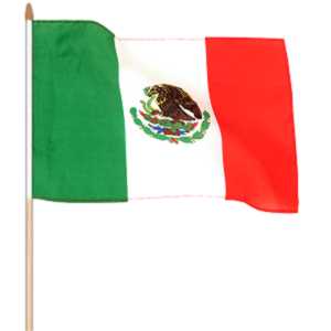 Mexická vlajka 45x30cm