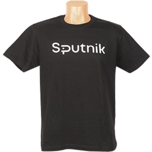 Tričko Sputnik čierne
