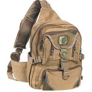 Batoh cez jedno rameno BabyFish khaki 2827