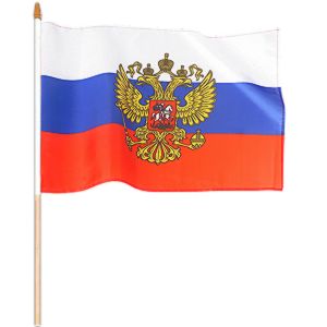 Ruská vlajka so znakom 40x30cm